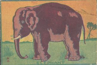 1940 Toy Animals (R159-1) #NNO Elephant Front