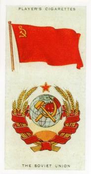1996 Card Collectors Society 1936 Player's National Flags and Arms (Reprint) #40 The Soviet Union Front
