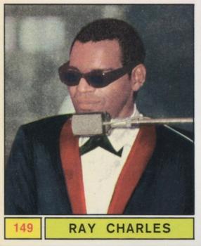 1969 Panini Cantanti #149 Ray Charles Front