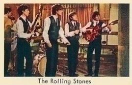 1967 TV67 Popbilder (Dutch Gum Unnumbered) #NNO The Rolling Stones Front