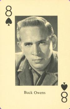 1965 Heather Country Music Playing Cards #8♠️ Buck Owens Front