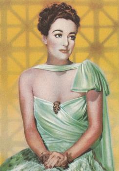 1940 Sherman Pools Famous Film Stars #NNO Joan Crawford Front