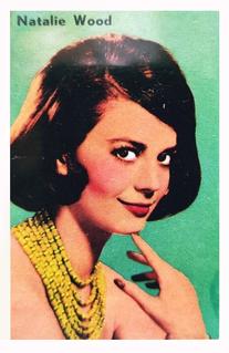 1963 Hellas Filmitahti-sarja 25 #7 Natalie Wood Front