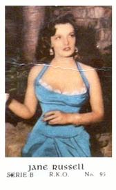 1952 Dutch Gum Serie B #95 Jane Russell Front