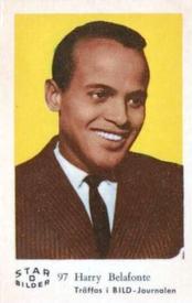 1963 Dutch Gum Star Bilder D #97 Harry Belafonte Front