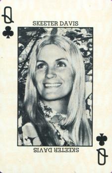 1971 RCA Country Music Playing Cards #Q♣️ Skeeter Davis Front