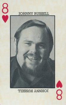 1971 RCA Country Music Playing Cards #8♥️ Johnny Russell Front