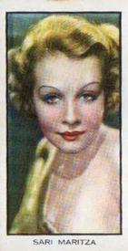 1935 BAT Cinema Celebrities C (Small) #10 Sari Maritza Front