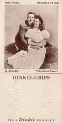 1948 Dinkie MGM Films Series 3 #15 Tom Drake / Beverly Tyler Front