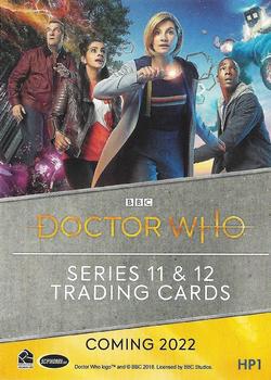 2022 Rittenhouse Doctor Who Series 11 & 12 - Promos #HP1 The Thirteenth Doctor Back