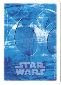 2007 Cartamundi Star Wars Heroes Playing Cards #AH Obi-Wan Kenobi Back