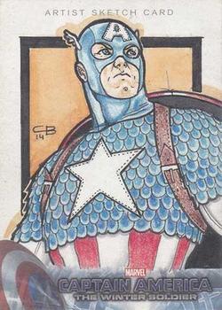 2014 Upper Deck Captain America The Winter Soldier - Sketch Cards #NNO Chris Bradberry Front