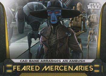2021 Topps Star Wars Bounty Hunters - Feared Mercenaries #I-C5 Cad Bane Front