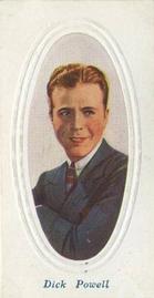 1936 Godfrey Phillips Screen Stars Embossed (Series A) #21 Dick Powell Front