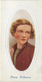 1936 Godfrey Phillips Screen Stars Embossed (Series A) #40 Nova Pilbeam Front