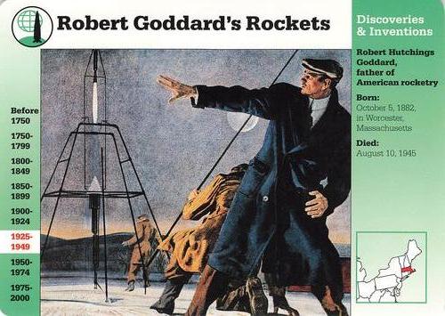1994-01 Grolier Story of America #6.16 Robert Goddard's Rockets Front