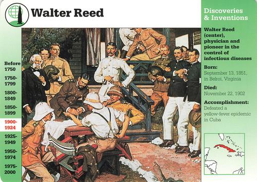 1994-01 Grolier Story of America #35.16 Walter Reed Front