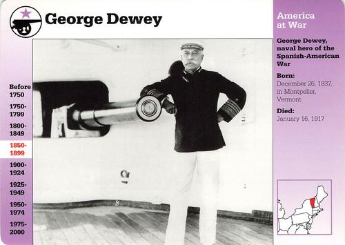1994-01 Grolier Story of America #60.13 George Dewey Front
