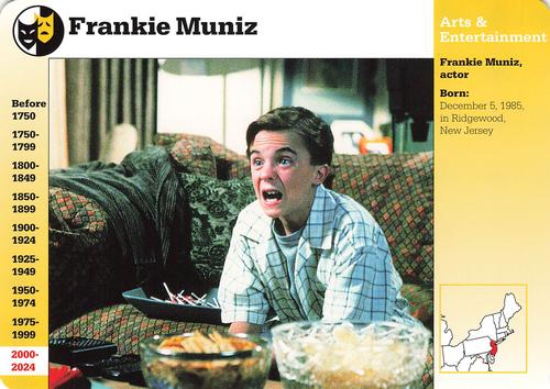 1994-01 Grolier Story of America Cards #137.16 Frankie Muniz Front