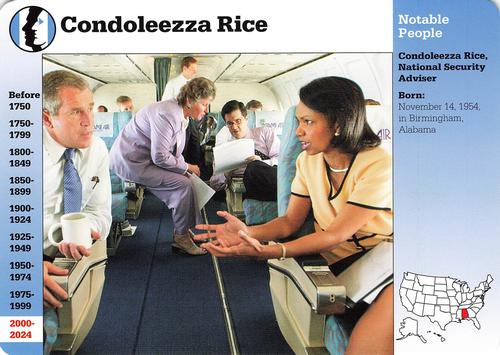 1994-01 Grolier Story of America #139.2 Condoleezza Rice Front
