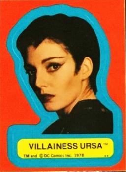 1978 Topps Superman: The Movie - Stickers (Series Two) #NNO Villainess Ursa Front