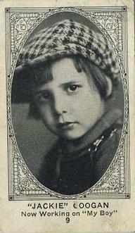 1921 American Caramel Movie Stars (E123) #9 Jackie Coogan Front