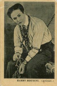 1922 Boys' Cinema Famous Heroes #4 Harry Houdini Front