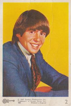 1967 A&BC The Monkees #2 Davy Jones Front