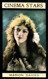 1924 W. Sandorides & Co. Cinema Stars #6 Marion Davies Front