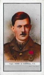 1915-16 Gallaher The Great War Victoria Cross Heroes #63 John Aidan Liddell Front
