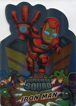 2009 Upper Deck Super Hero Squad - Die Cuts #SHSDIE_004 Iron Man Front