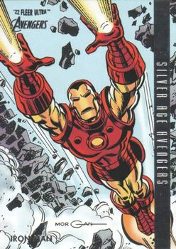2022 Fleer Ultra Marvel Avengers #108 Iron Man Front