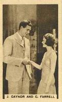 1930 Caley's Chocolates Film Stars #NNO Janet Gaynor / Charles Farrell Front