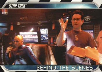2009 Rittenhouse Star Trek Movie Cards - Behind-the-Scenes #B3 Eric Bana / J.J. Abrams Front