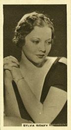 1933 Abdulla Cinema Stars (Brown Tone) #4 Sylvia Sidney Front
