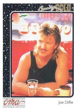 1992 Sterling CMA Country Gold Autograph Series #8 Joe Diffie Front