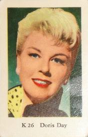 1950-59 Dutch Gum K Set #K26 Doris Day Front