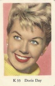 1950-59 Dutch Gum K Set #K33 Doris Day Front
