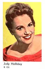 1950-59 Dutch Gum K Set (with Studio) #K131 Judy Holliday Front