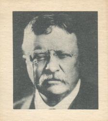 1940 Trio Gum Presidents (R210) #NNO Theodore Roosevelt Front