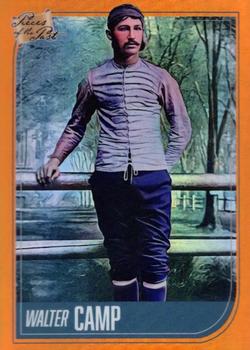 2021 Pieces of the Past Historical Edition - Orange Chromium #68 Walter Camp Front