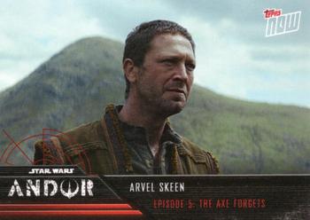 2022 Topps Now Star Wars: Andor #23 Arvel Skeen Front