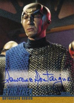 2006 Rittenhouse Star Trek: The Original Series 40th Anniversary Series 1 - Autographs #A107 Lawrence Montaigne Front