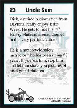 1993 Eagle Productions Daytona Beach Bike Week #23 Uncle Sam Back