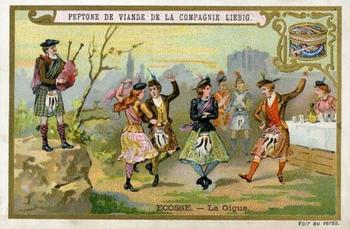 1900 Liebig National Dances V (French Text) (F621, S620) #NNO Scotland Front