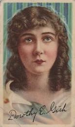 1916 Coupon Tobacco Movie Stars (T82) #NNO Dorothy Gish Front