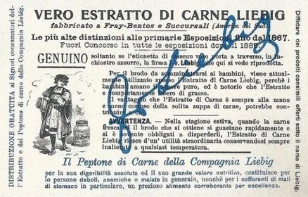 1902 Liebig Commerce (Italian Text)(F695, S696) #NNO Congo Back