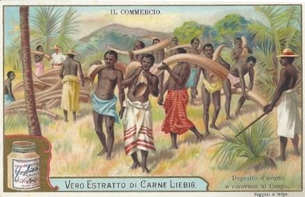 1902 Liebig Commerce (Italian Text)(F695, S696) #NNO Congo Front