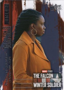 2023 Upper Deck Marvel The Falcon and The Winter Soldier - Lineup #LU-8 Adepero Oduye as Sarah Wilson Front