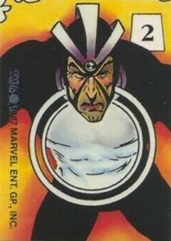 1987 Comic Images Mutant Hall of Fame Stickers #2 Havok Front